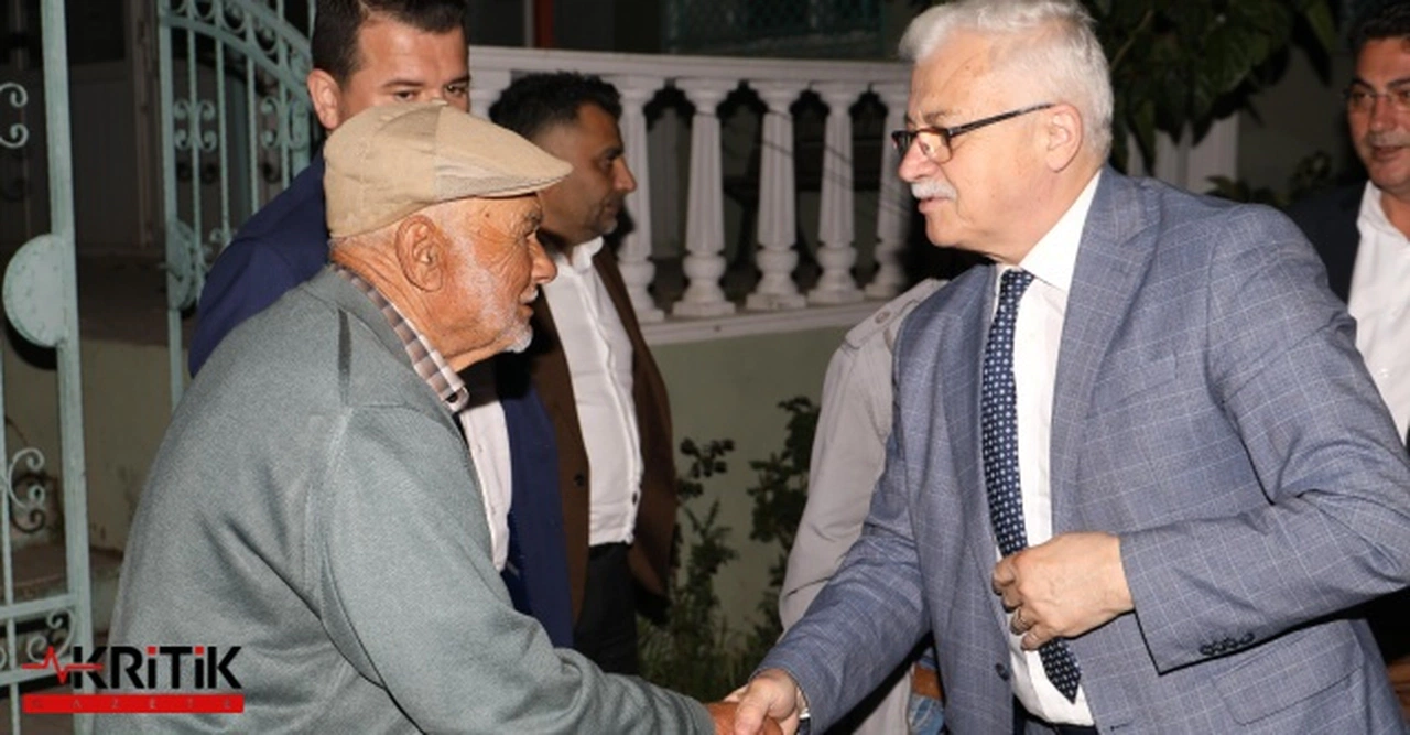 Burhaniye Belediye Başkanı Ali Kemal Deveciler kırsal mahallelere ziyaret