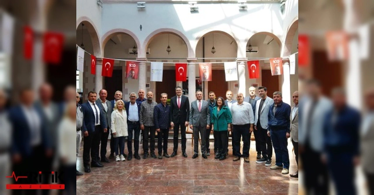 CHP Genel Başkan Yardımcısı Aytekin'den Ayvalık Belediyesi'ne ziyaret