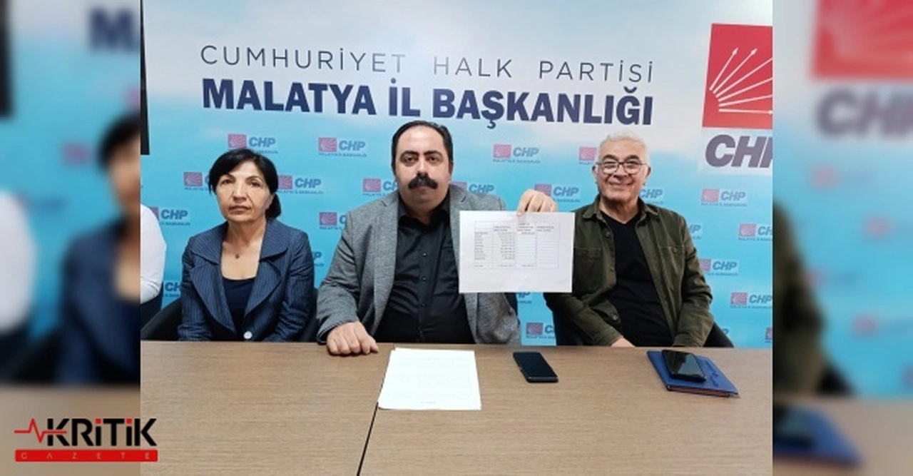 CHP MALATYA İL BAŞKANI BARIŞ YILDIZ:MALATYA BÜYÜKŞEHİR BELEDİYESİ HESAPLARI İNCELENSİN