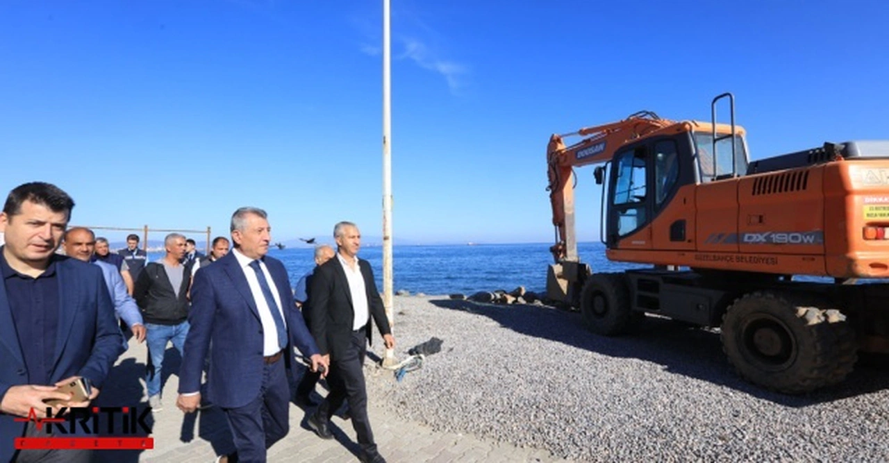 Güzelbahçe’de Sahil Projesi Yola Çıkıyor