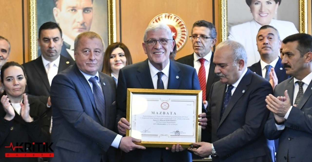 İYi Parti lideri Dervişoğlu:Partimizin iktidar yolculuğunu başlatacağım