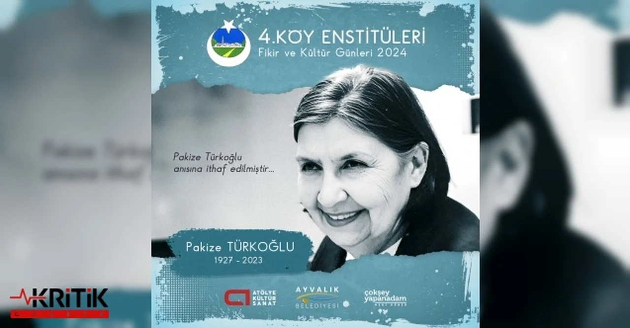Köy Enstitüleri Fikir ve Kültür Günleri Ayvalık'ta gerçekleşecek