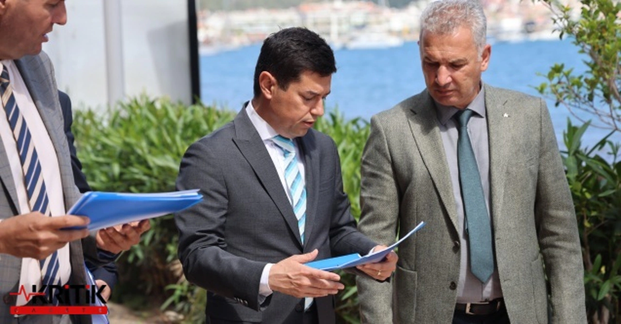 Marmaris Belediye Başkanı Acar Ünlü Uzunyalı'da denetim yaptı