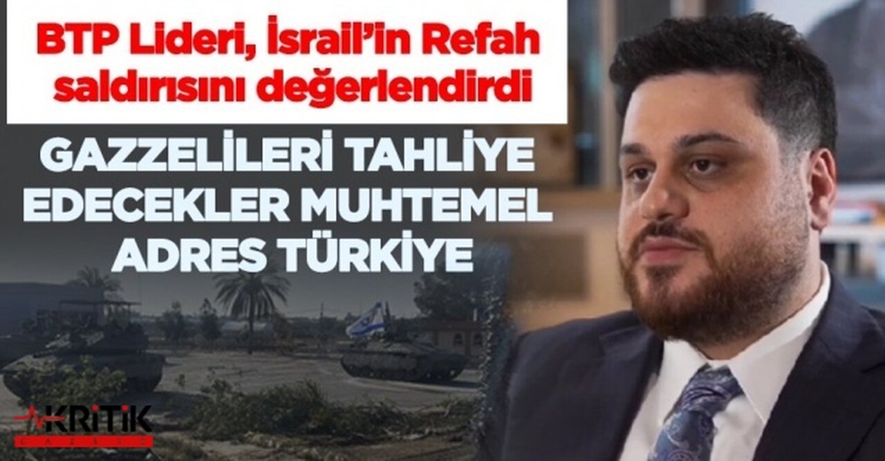 BTP lideri Hüseyin Baş: Sığınmacılar, bir işgal projesi kapsamında Türkiye’de tutuluyor