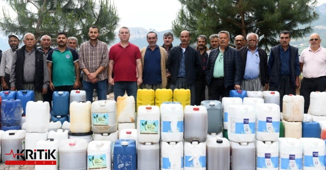 Mersin Yenişehir Belediyesi'nden köylüye gübre desteği