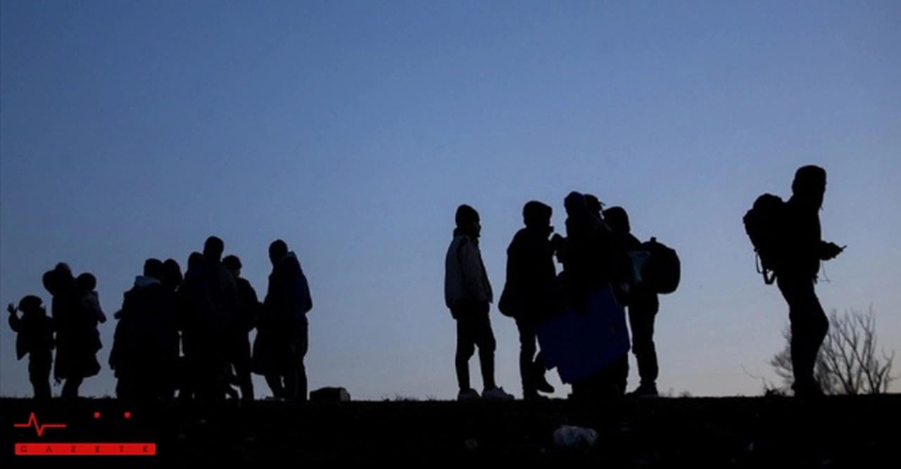 Bayram tatili boyunca bin 456 düzensiz göçmen yakalandı