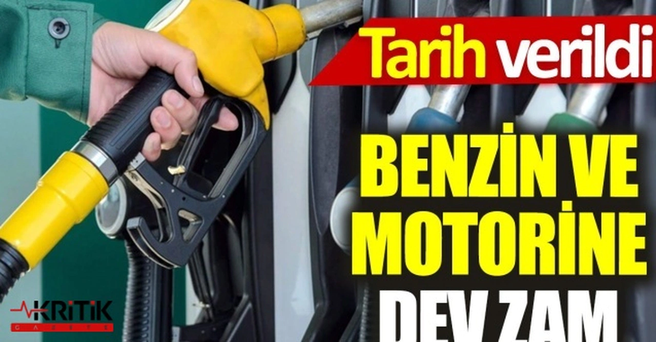 Benzin ve motorine zamda tarih belli oldu