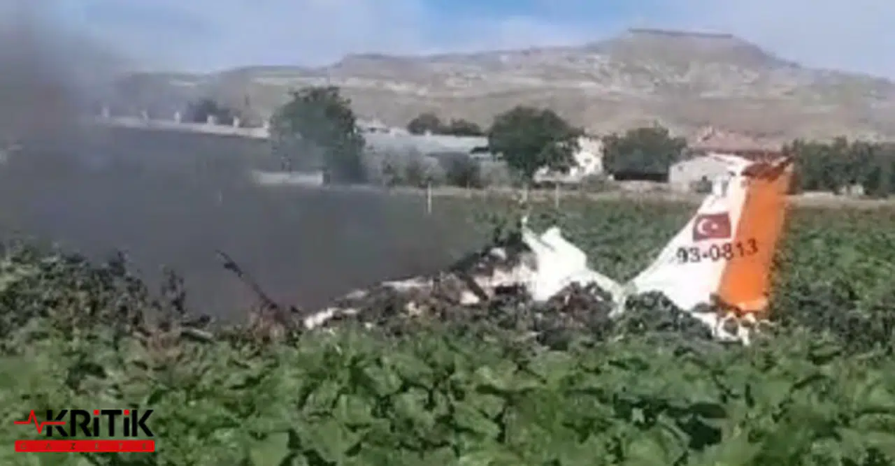Kayseri'de eğitim uçağı düştü, 2 pilot şehit oldu