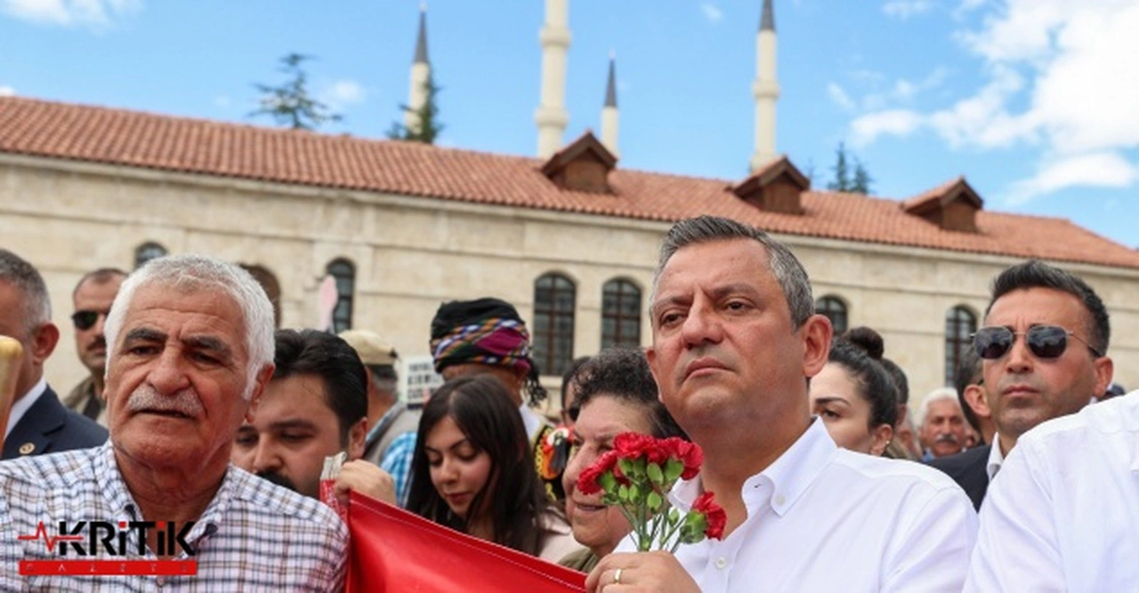 CHP GENEL BAŞKANI ÖZGÜR ÖZEL, MADIMAK KATLİAMI ANMASINA KATILDI