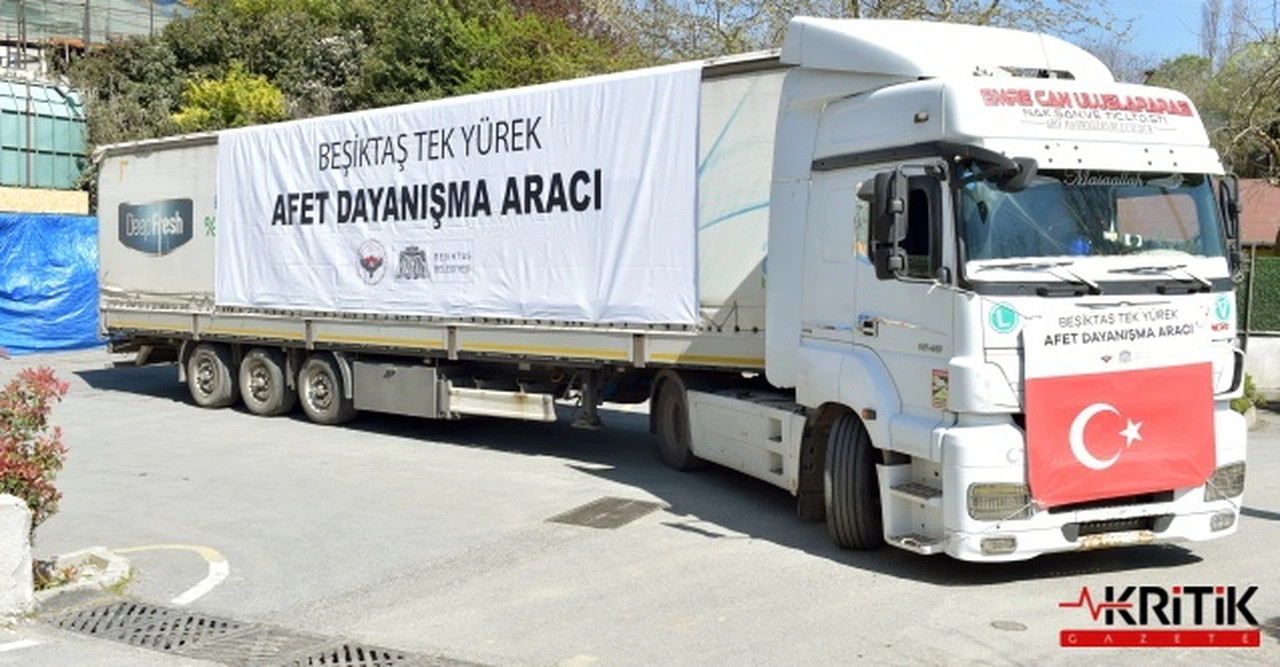 BEŞİKTAŞ BELEDİYESİ DEPREMZEDELERİN YARALARINI SARMAYA DEVAM EDİYOR