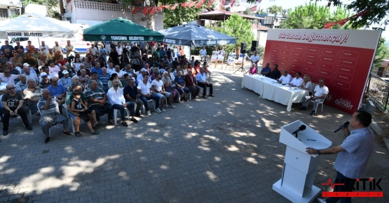 Halkçı Belediyecilik Mersin Yenişehir'de: Başkan Özyiğit, vatandaşları tek tek dinliyor
