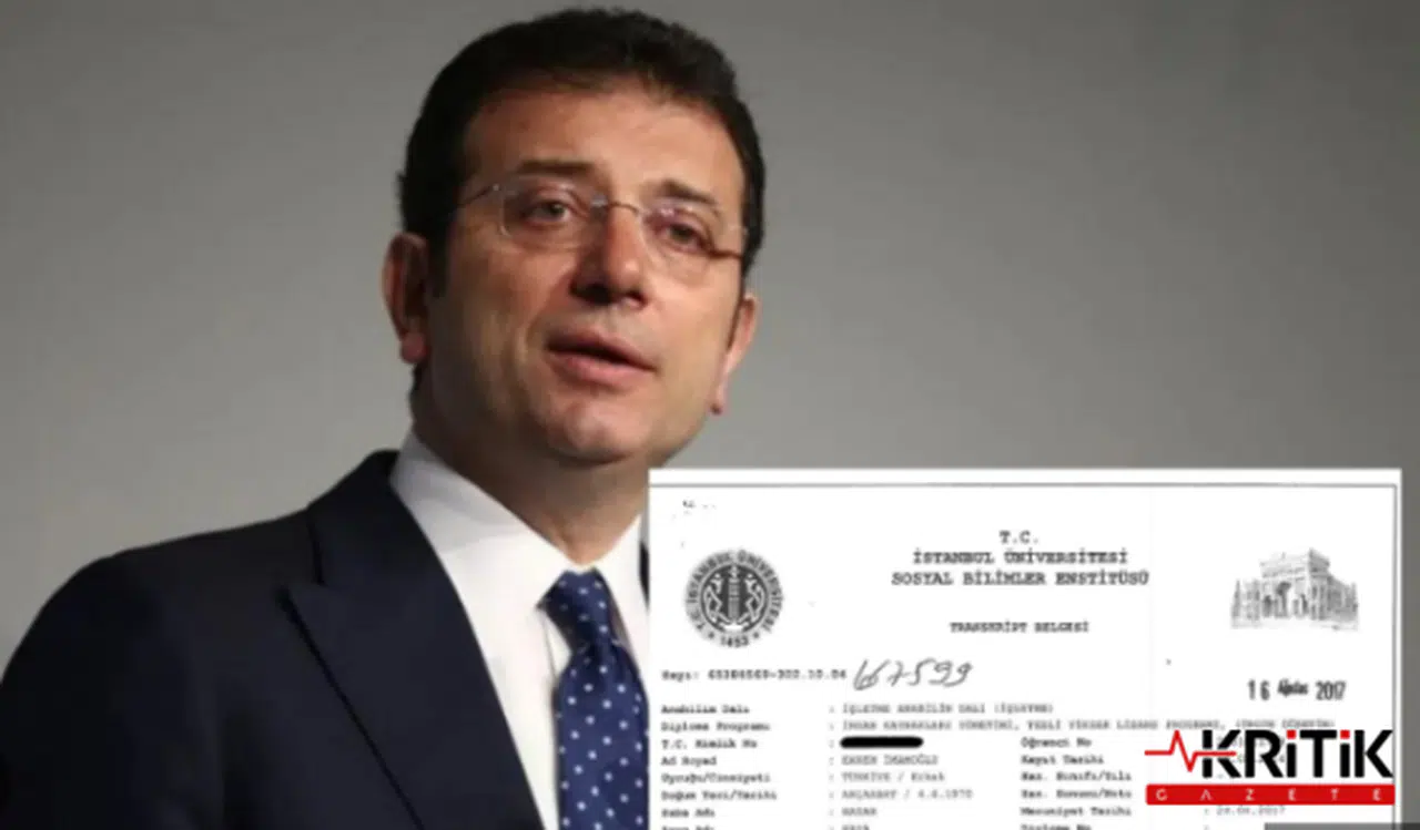 Abdulkadir Selvi, Ekrem İmamoğlu’nun diplomasını gündeme taşıdı!