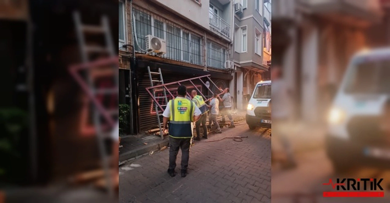 BEŞİKTAŞ BELEDİYESİ İŞGALLERİ KALDIRMAYA DEVAM EDİYOR