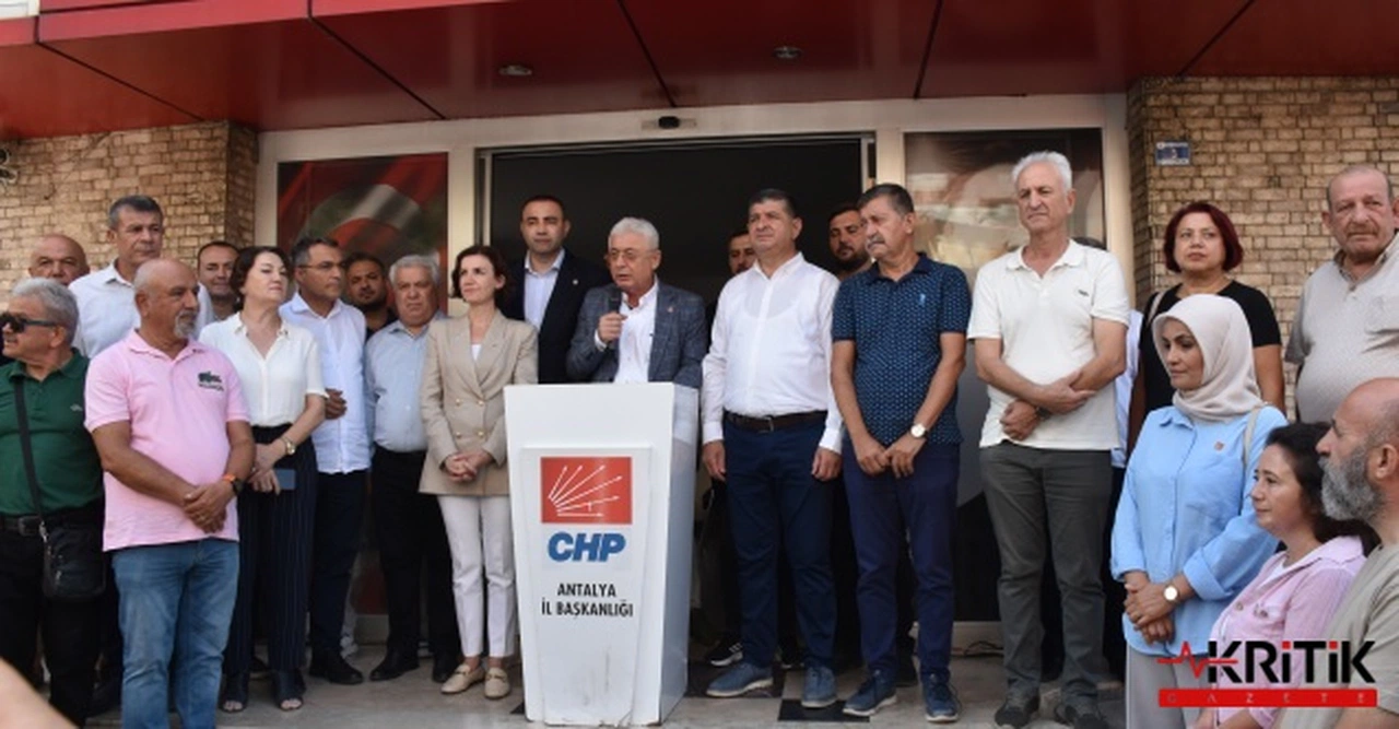 CHP ANTALYA İL BAŞKANI NAİL KAMACI EĞİTİMDEKİ SORUNLARI ANLATTI