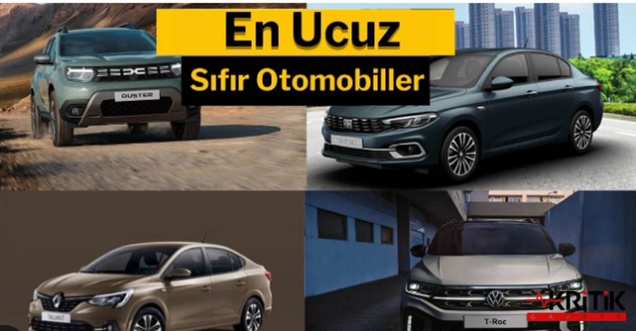Otomobil fiyatlarına zam geldi:İşte en ucuz otomobil fiyatları