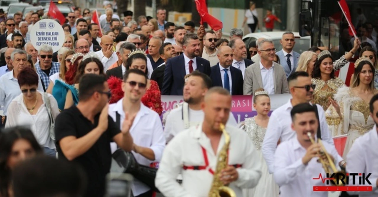 12. Uluslararası Balkan Şenliği İzmir Buca’da coşkuyla kutlandı!
