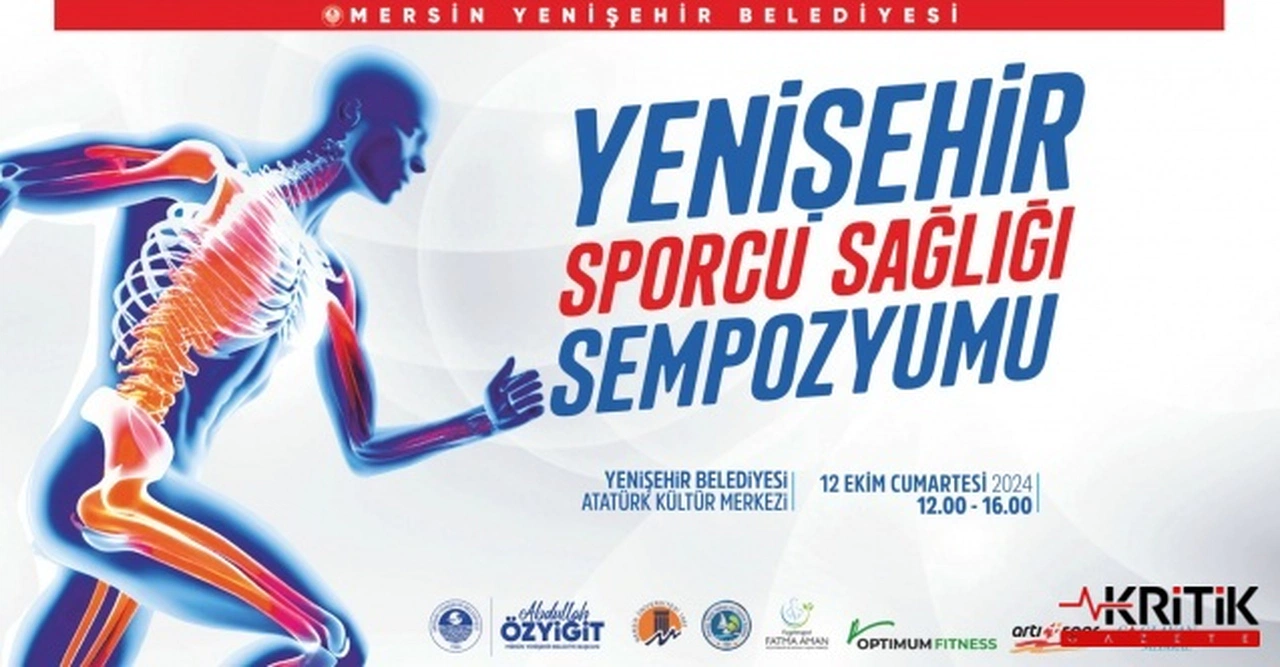Mersin Yenişehir Belediyesi sporcu sağlığı sempozyumu düzenliyor