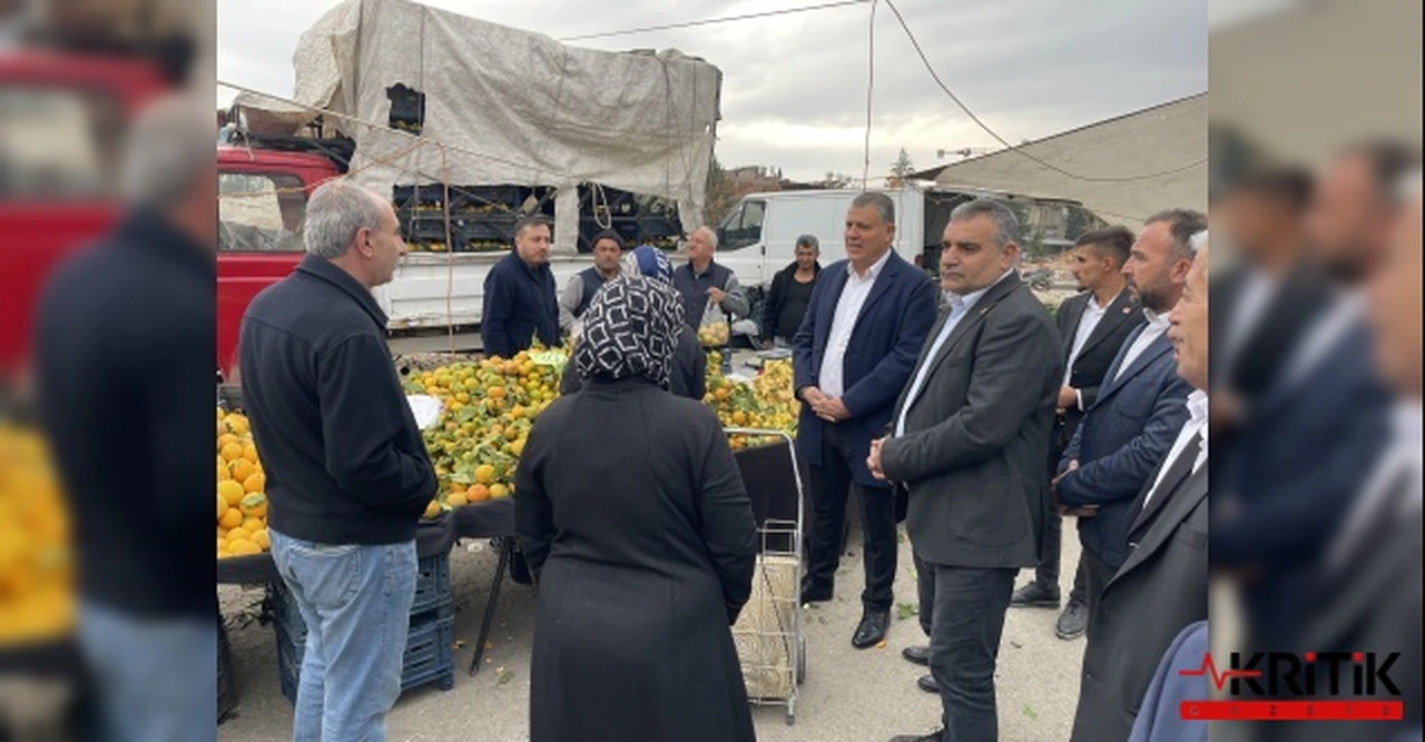 CHP'li Barut:Pazarda esnaf satamıyor, yurttaş alamıyor