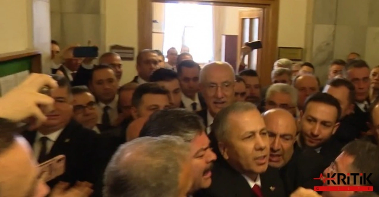 İçişleri Bakanı kayyum tepkisi yüzünden komisyona arbede içinde girdi