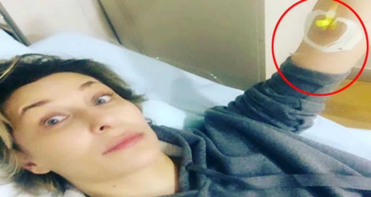 Gülse Birsel hastanelik oldu