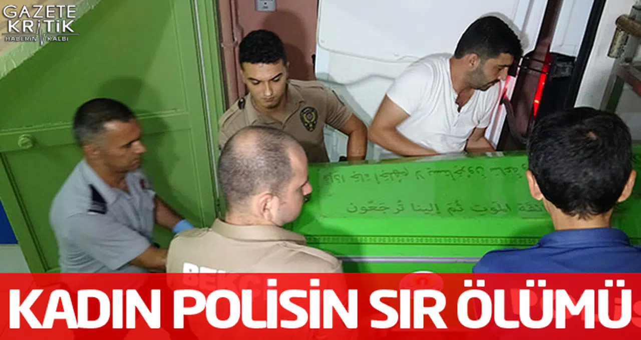 Kadın polis, evde başında vurulmuş halde bulundu