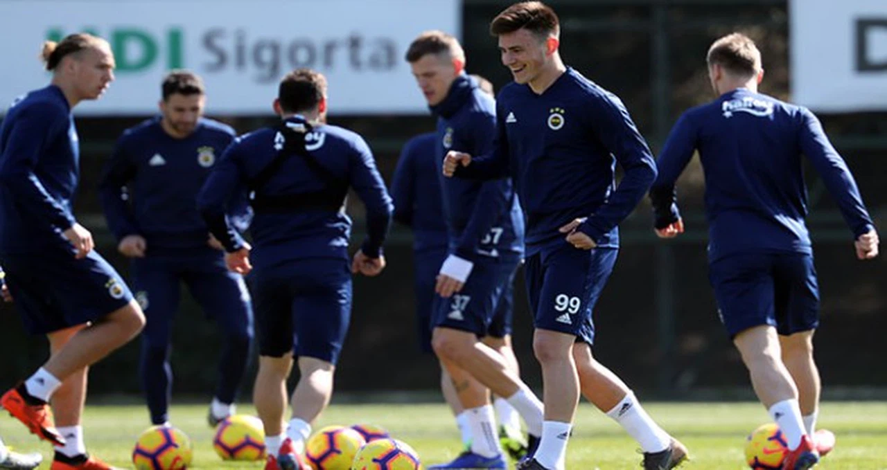 Fenerbahçe, Başakşehir maçı hazırlıklarına devam etti