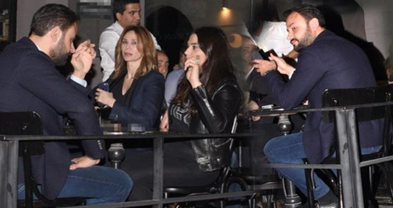 Demet Şener ve arkadaşlarının olaylı gecesi!