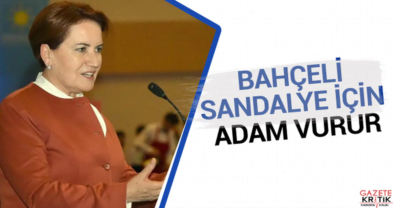 Bahçeli sandalye için adam vurur