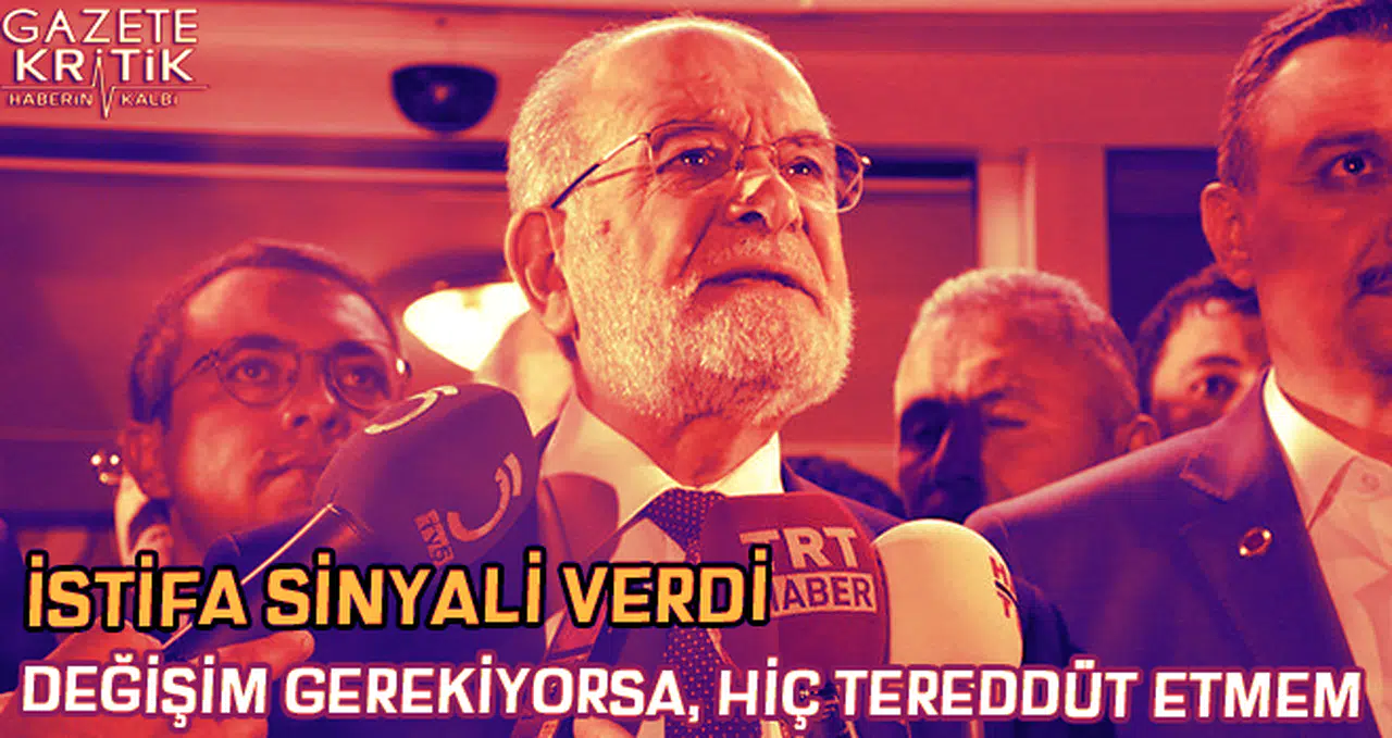 Karamollaoğlu: Değişim gerekiyorsa, hiç tereddüt etmem çekilirim