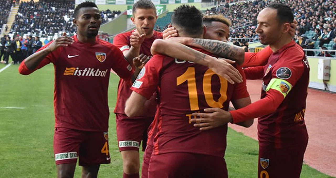 Atiker Konyaspor - İstikbal Mobilya Kayserispor: 0-1
