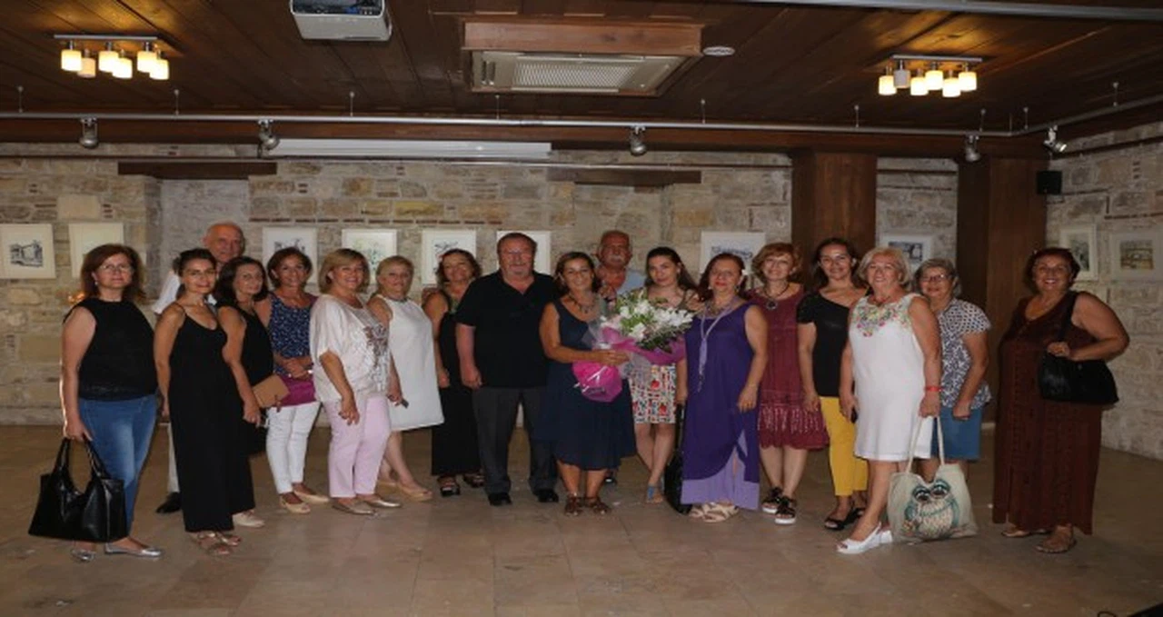 Bahar Saraç'ın Suluboya Resim Sergisi İbramaki'de