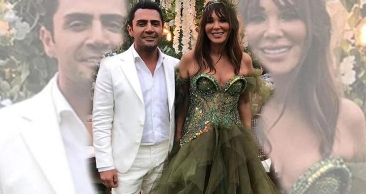 Seren Serengil'in nişan kıyafeti sosyal medyaya damga vurdu