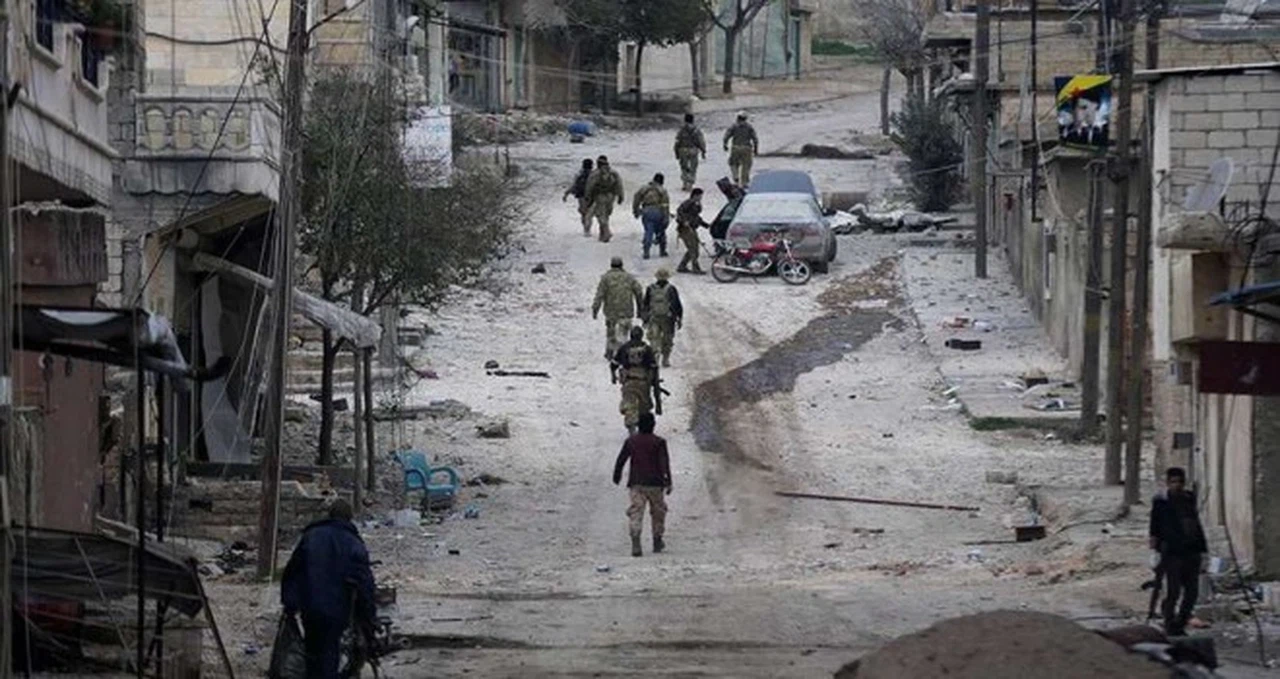 Reuters TSK'nın ele geçirdiği Raco'dan bu kareleri geçti