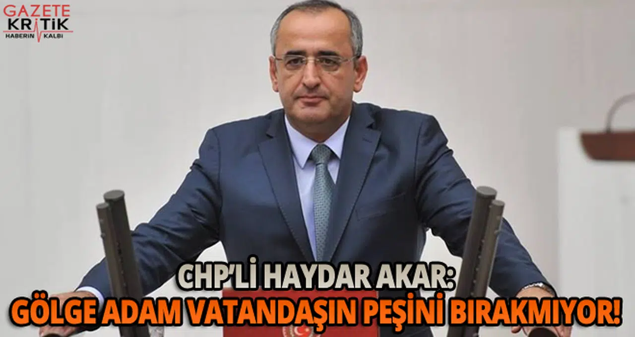 AKAR; GÖLGE ADAM VATANDAŞIN PEŞİNİ BIRAKMIYOR