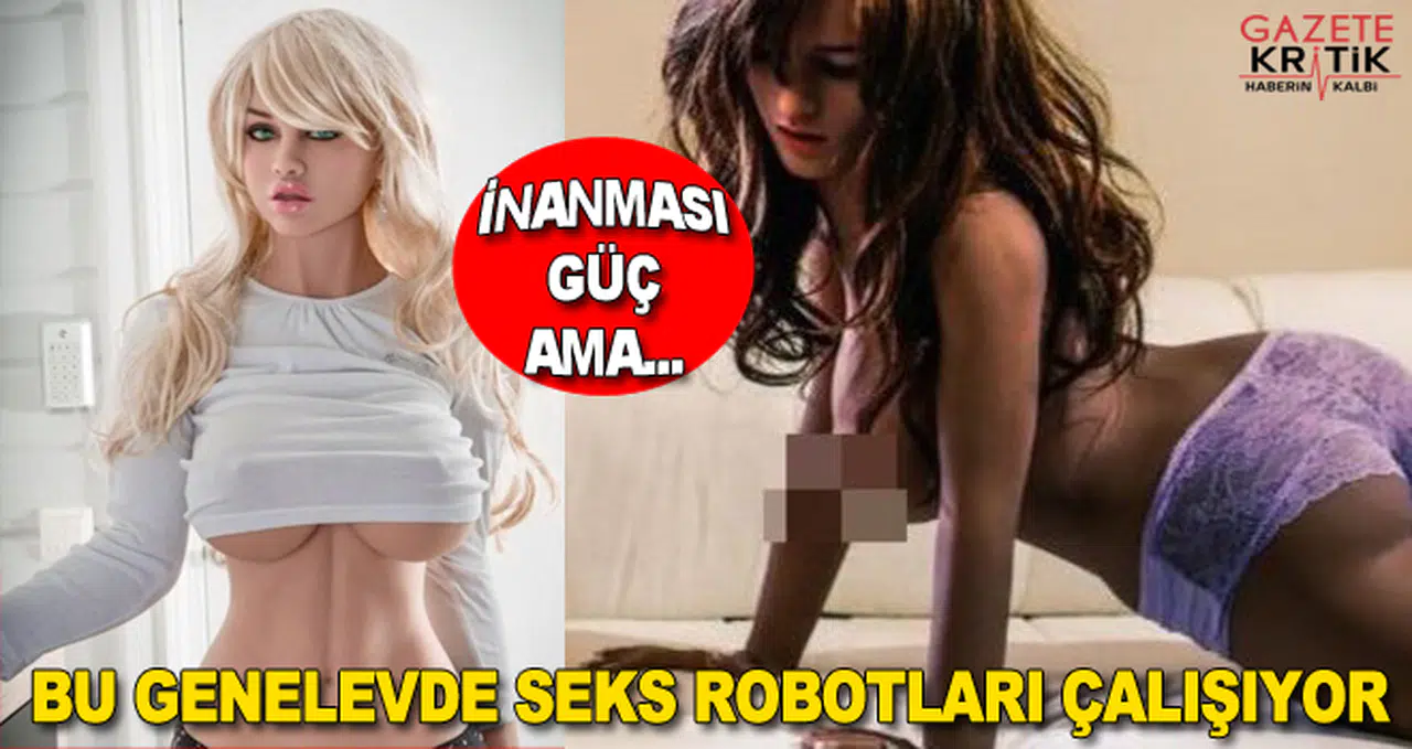 Barcelona'da seks robotu genelevi açtılar!