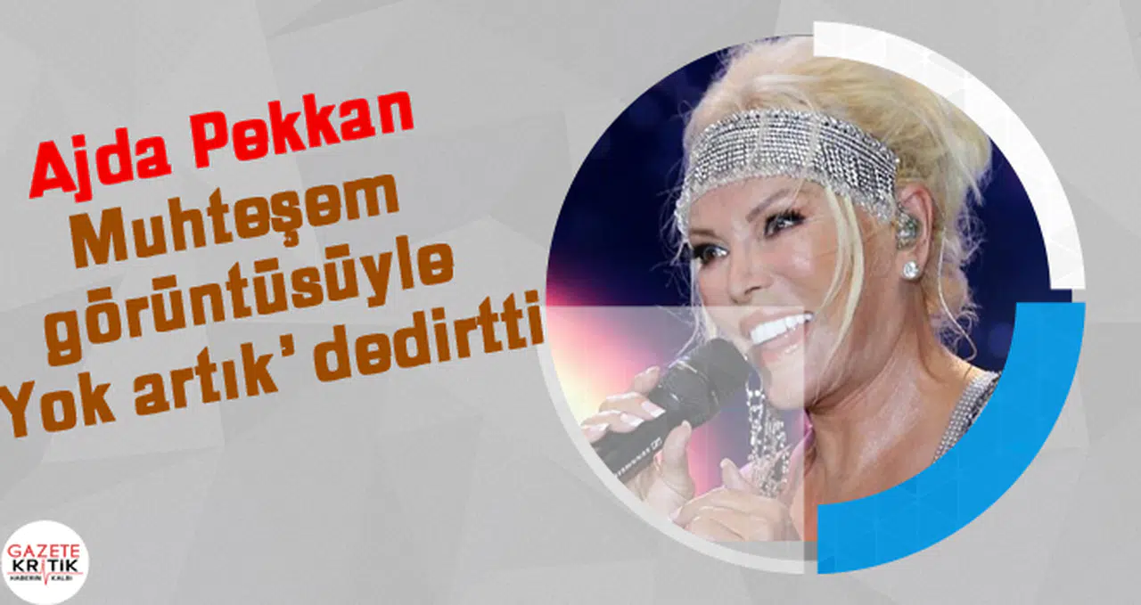 Ajda Pekkan Muhteşem görüntüsüyle 'Yok artık' dedirtti