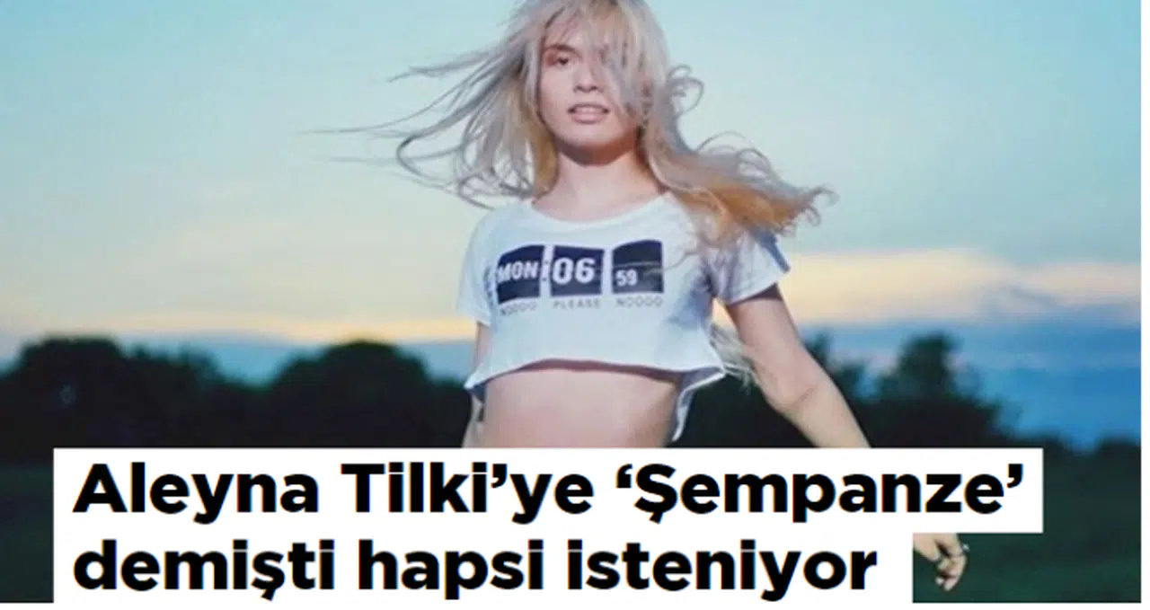 Aleyna Tilki'ye 'Şempanze' demişti hapsi isteniyor