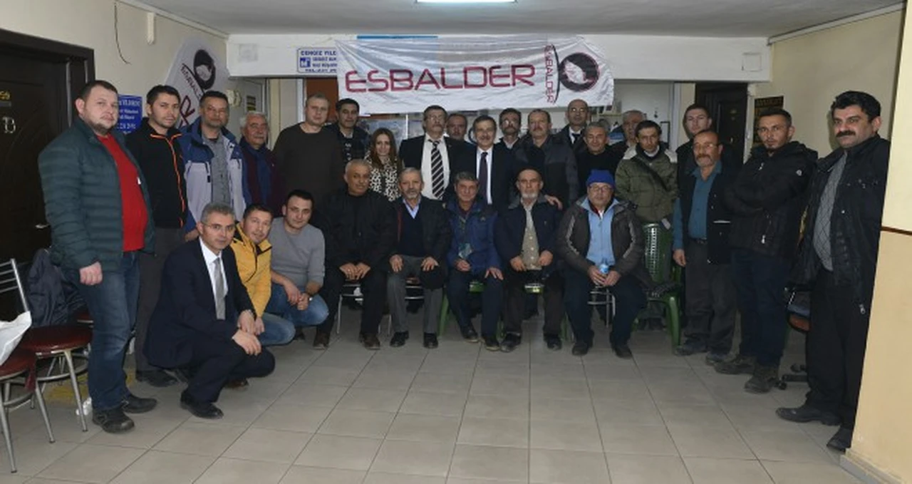 BAŞKAN ATAÇ'TAN ESBALDER'E ZİYARET