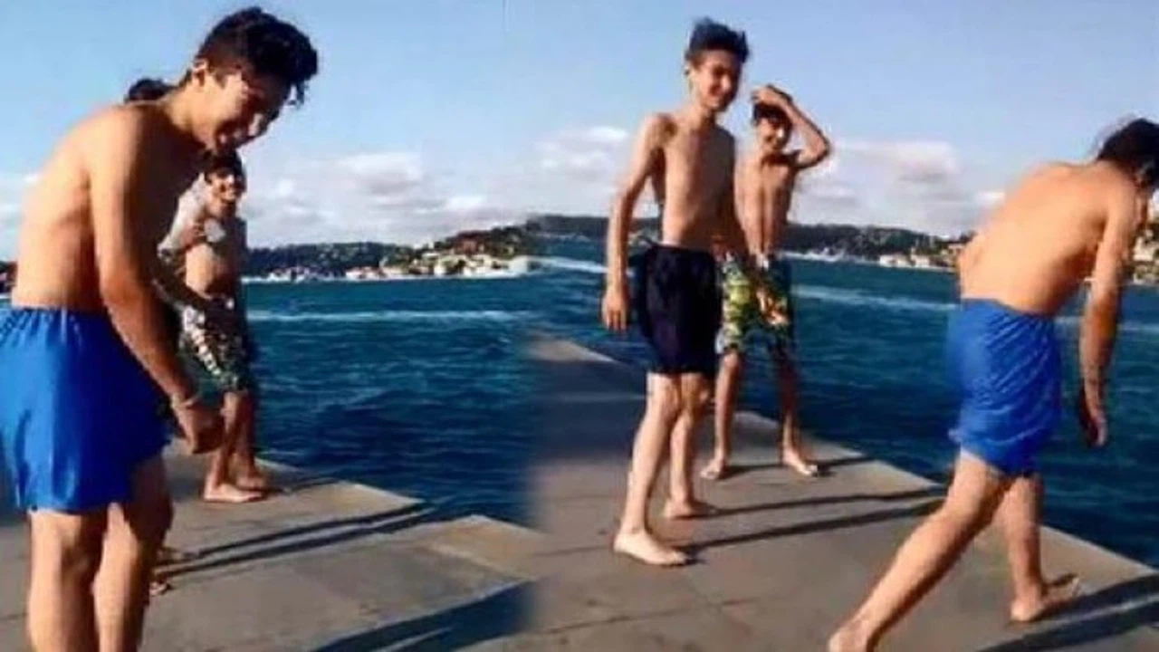 Bebek sahilinde dehşet anları... Son sözleri 'tutun şunu' oldu!