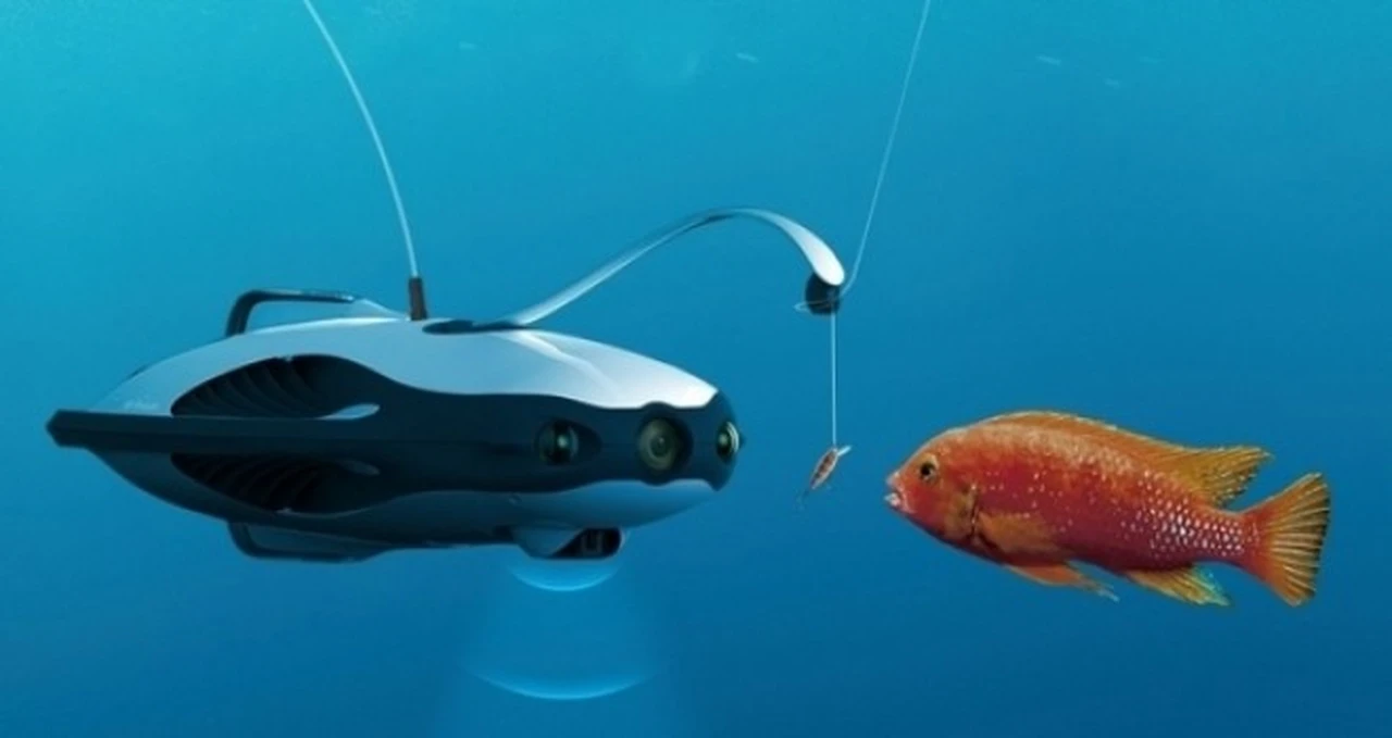 Sualtı Drone'uyla balık tutma dönemi