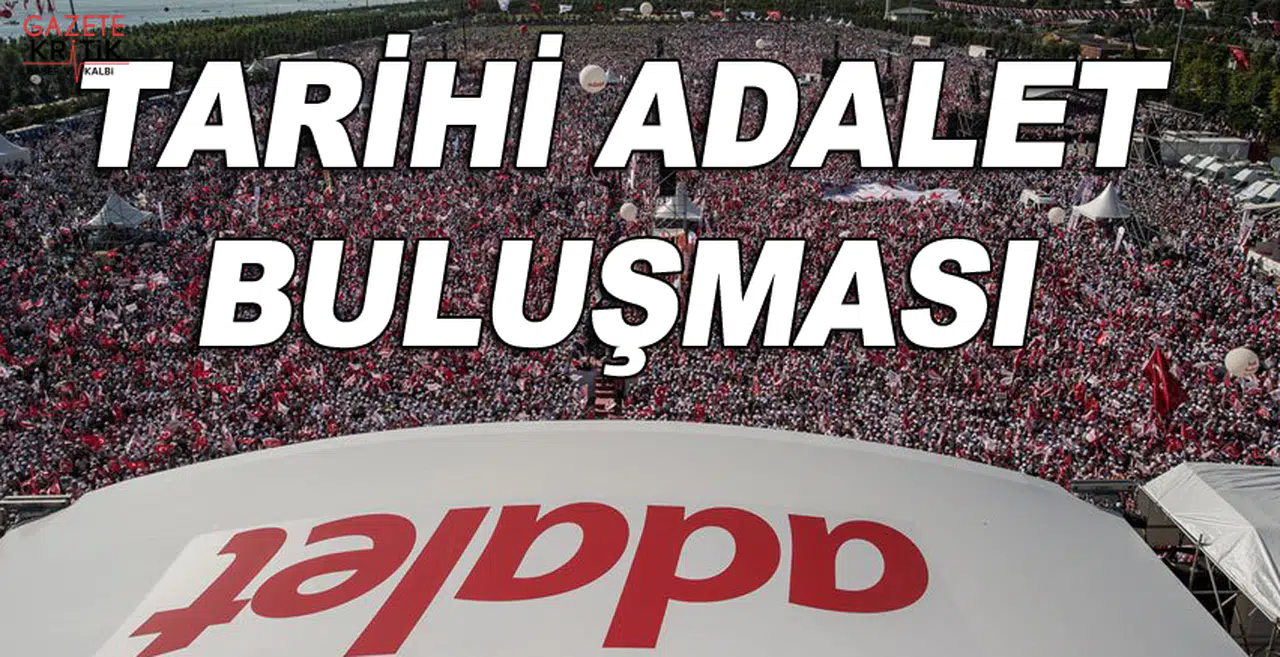 Maltepe'de tarihi Adalet Buluşması