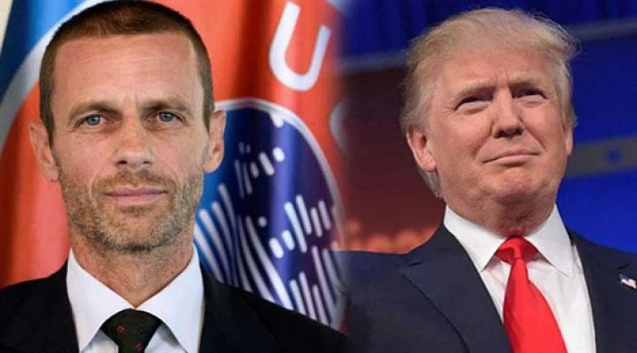UEFA Başkanın'dan Donald Trump'a uyarı