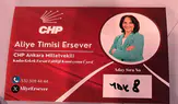 CHP Ankara Milletvekili Aliye Timisi Ersever'in YDK Aday Numarası 8 Oldu