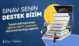 İzmir Büyükşehir Belediyesi’nden YKS’ye girecek öğrencilere sınav ücreti desteği