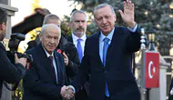 Cumhurbaşkanı Erdoğan, MHP lideri Devlet Bahçeli'yi saat 18.00'de ziyaret edecek