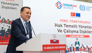 Mersin Yenişehir'de Yapılan SODEMSEN Çalıştayı'nda Yerel Yönetimlerde Hak Temelli Yönetişim Vurgusu Yapıldı