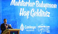 Çankaya Belediye Başkanı Hüseyin Can Güner, Muhtarlarla bir araya geldi