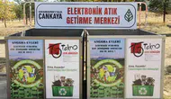 ÇANKAYA'DA 30 BİN TON ELEKTRONİK ATIK GERİ DÖNÜŞÜME KAZANDIRILDI