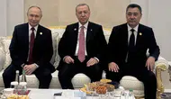 Cumhurbaşkanı Erdoğan, Aşkabat'ta Putin, Şerif ve Caparov ile kritik bir toplantı gerçekleştirdi