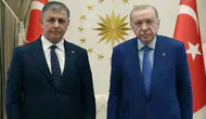Cumhurbaşkanı Erdoğan, İzmir Büyükşehir Belediye Başkanı Cemil Tugay'ı kabul etti